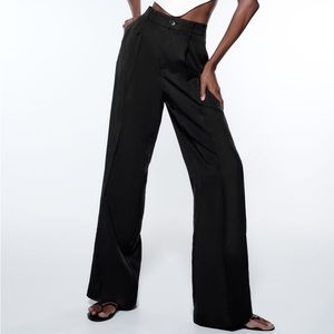 Zara Full Length Black Pants